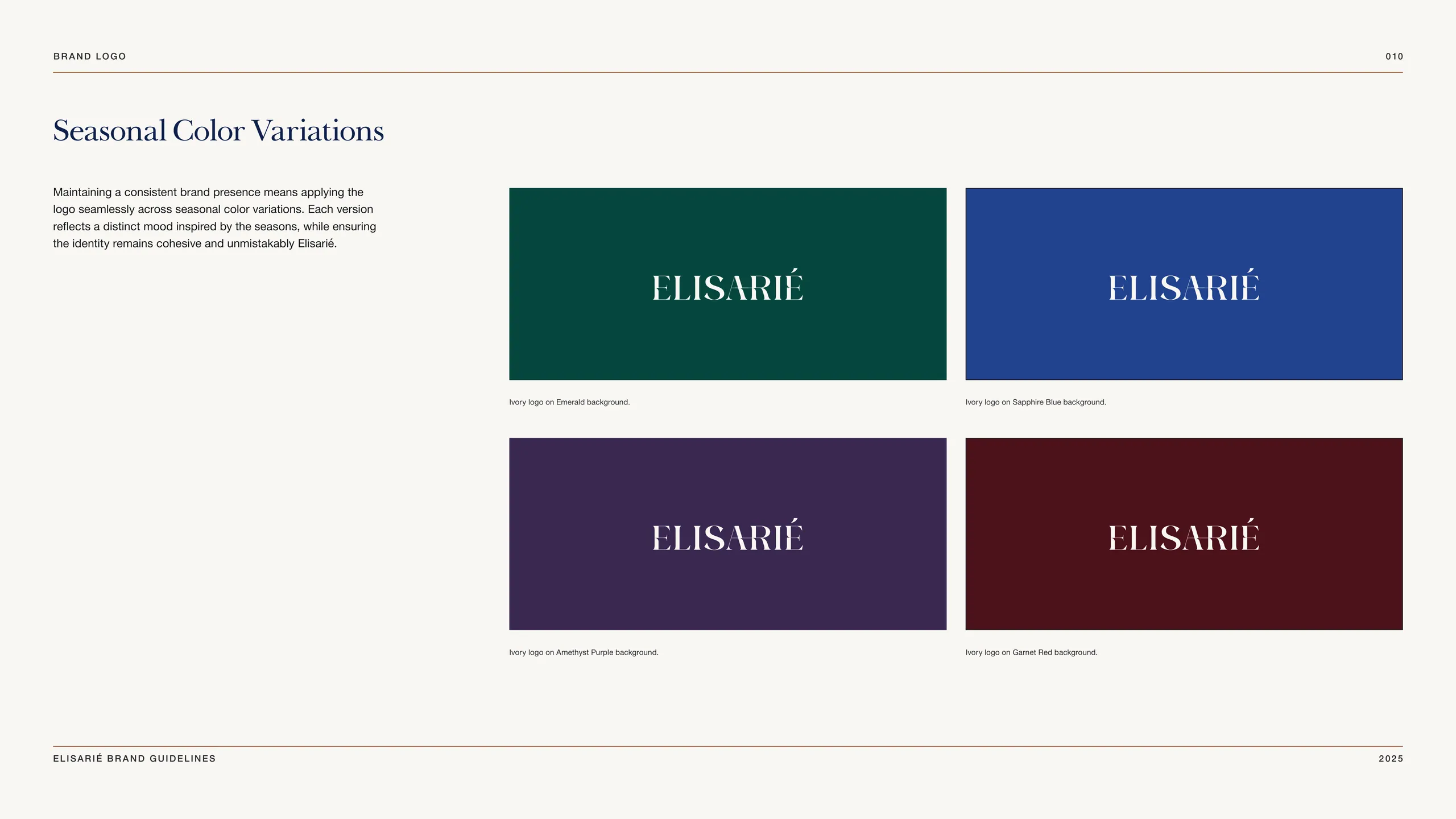 Elisarié brand identity 2